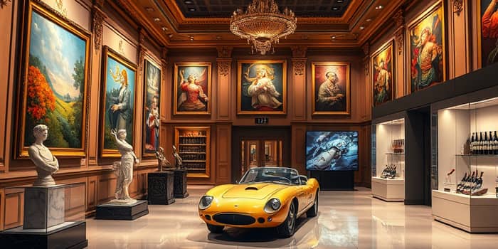Investindo em Obras de Arte e Colecionáveis: Uma Alternativa Luxuosa
