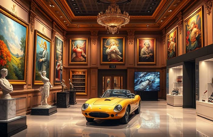 Investindo em Obras de Arte e Colecionáveis: Uma Alternativa Luxuosa
